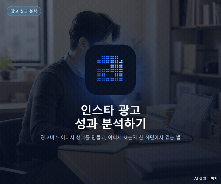 인스타 광고 성과 분석하기