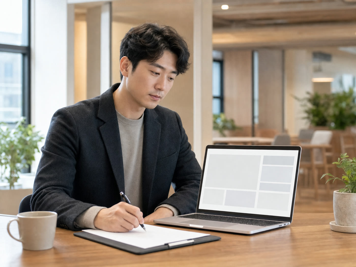 광고 성과 화면의 변화와 메모를 함께 확인하는 예시 이미지