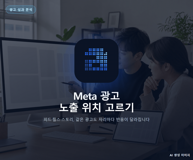 Meta 광고 노출 위치 고르기