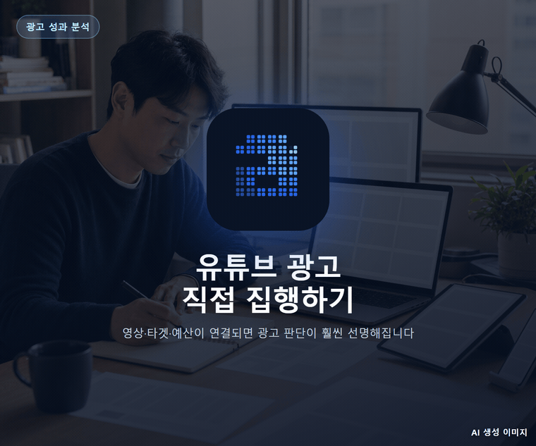 유튜브 광고 직접 집행하기