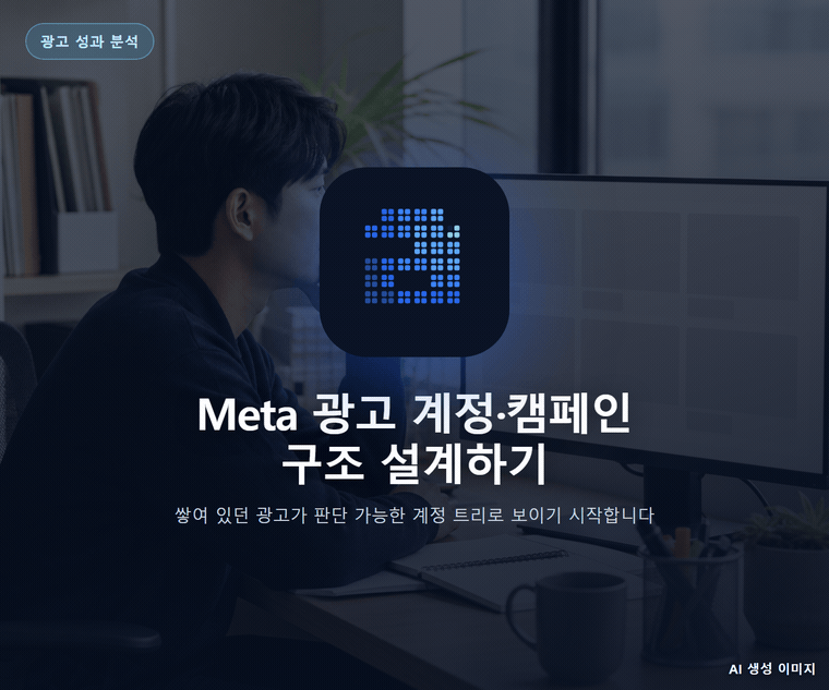 Meta 광고 계정·캠페인 구조 설계하기