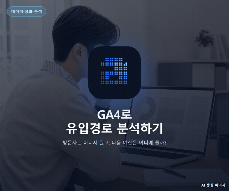 GA4로 유입경로 분석하기