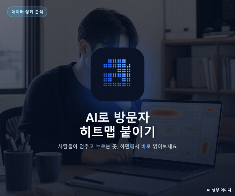 AI로 방문자 히트맵 붙이기