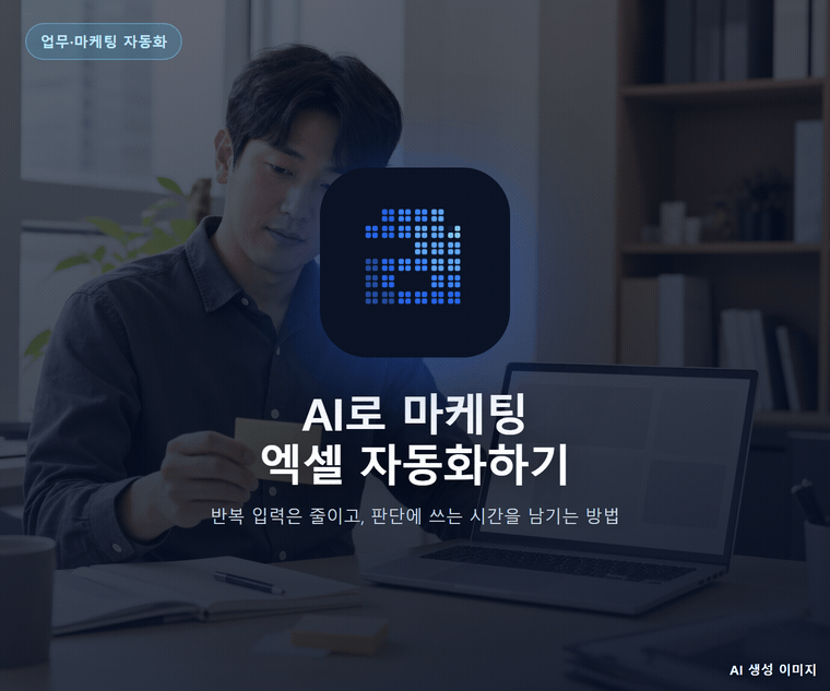AI로 마케팅 엑셀 자동화하기