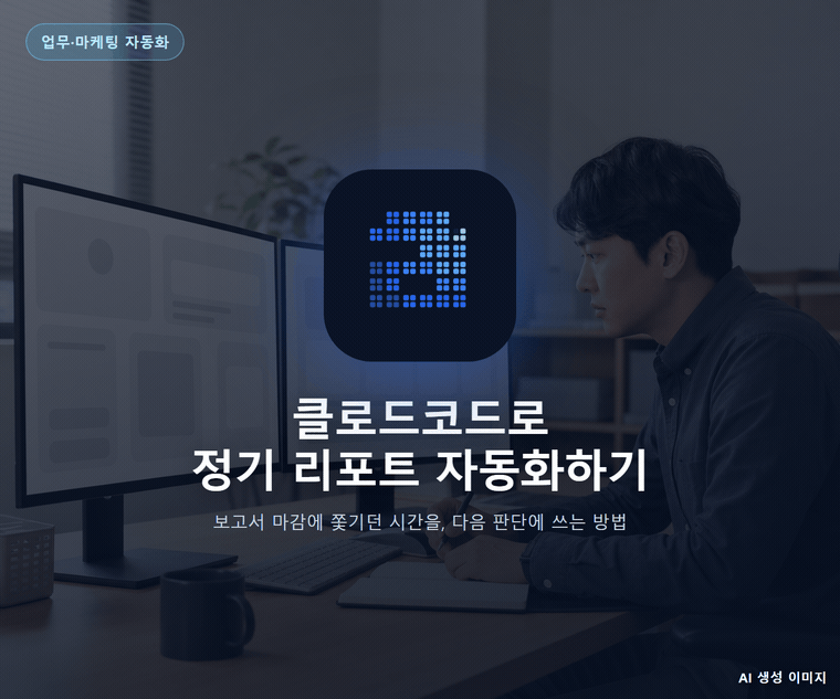 클로드코드로 정기 리포트 자동화하기