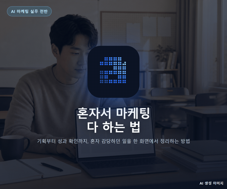 혼자서 마케팅 다 하는 법